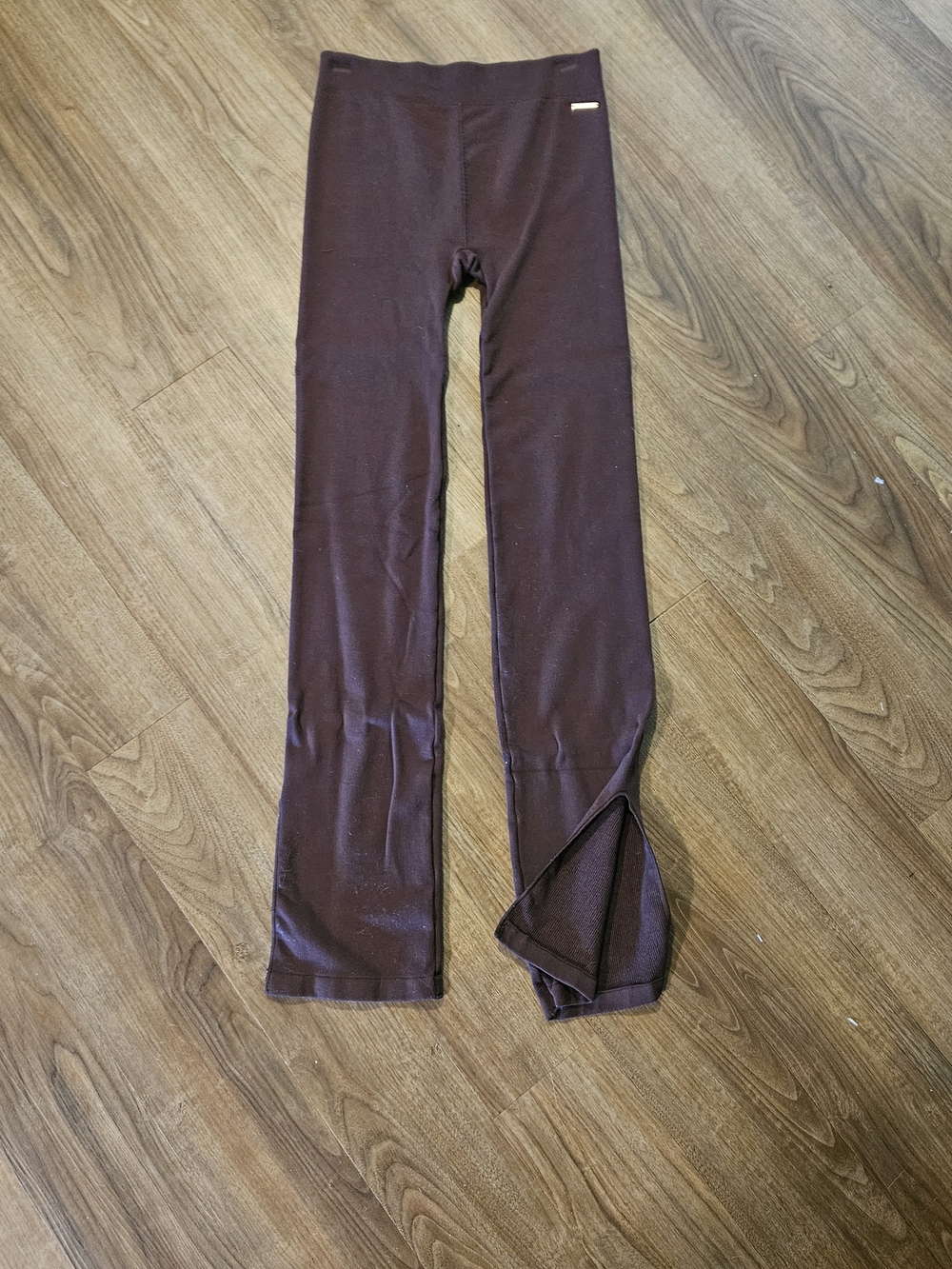 Fabletics Women's Deep Brown Stretch Leggings